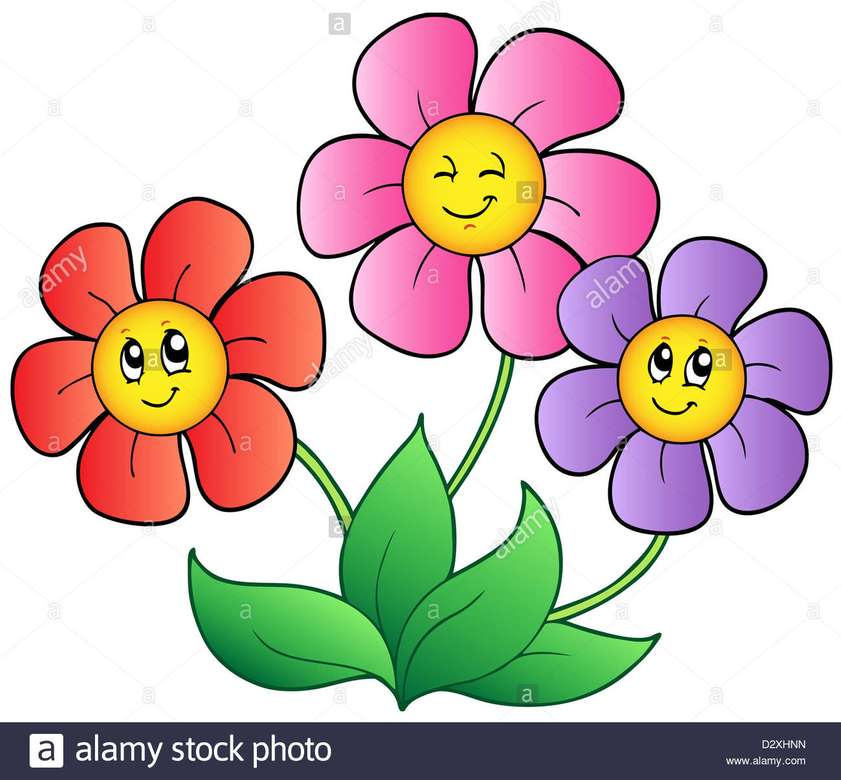 kwiaty ogrodowe puzzle online