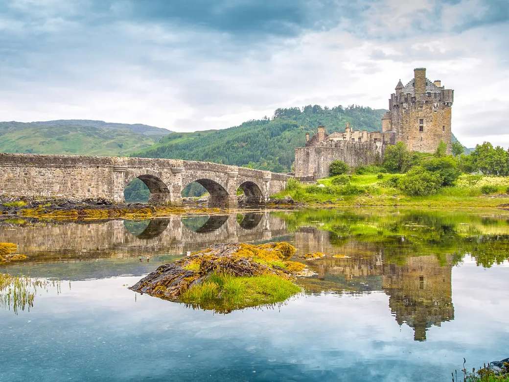 Zamek Eilean Donan w Szkocji puzzle online