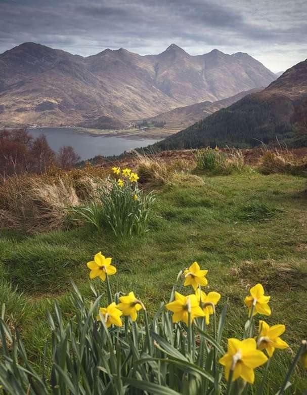 Five Sisters of Kintail Scotland puzzle online