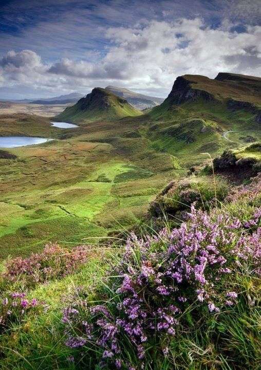 Góry Glencoe w Szkocji puzzle online