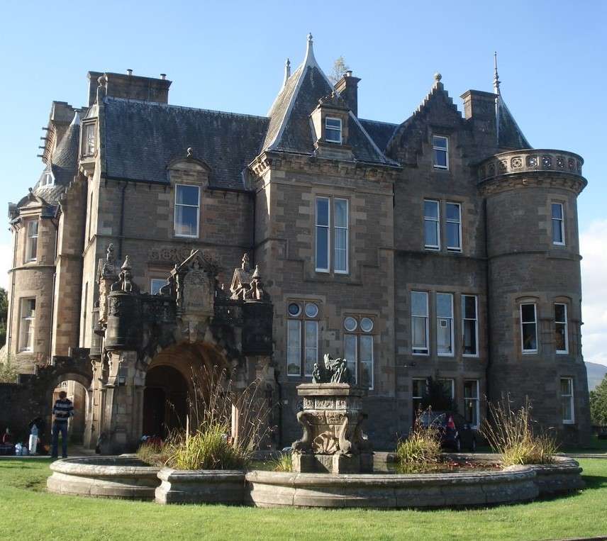 Loch Lomond Castle Youth Hostel Szkocja puzzle online