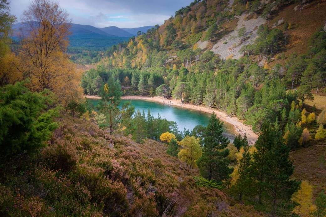 Highlands i jego jeziora Szkocja puzzle online