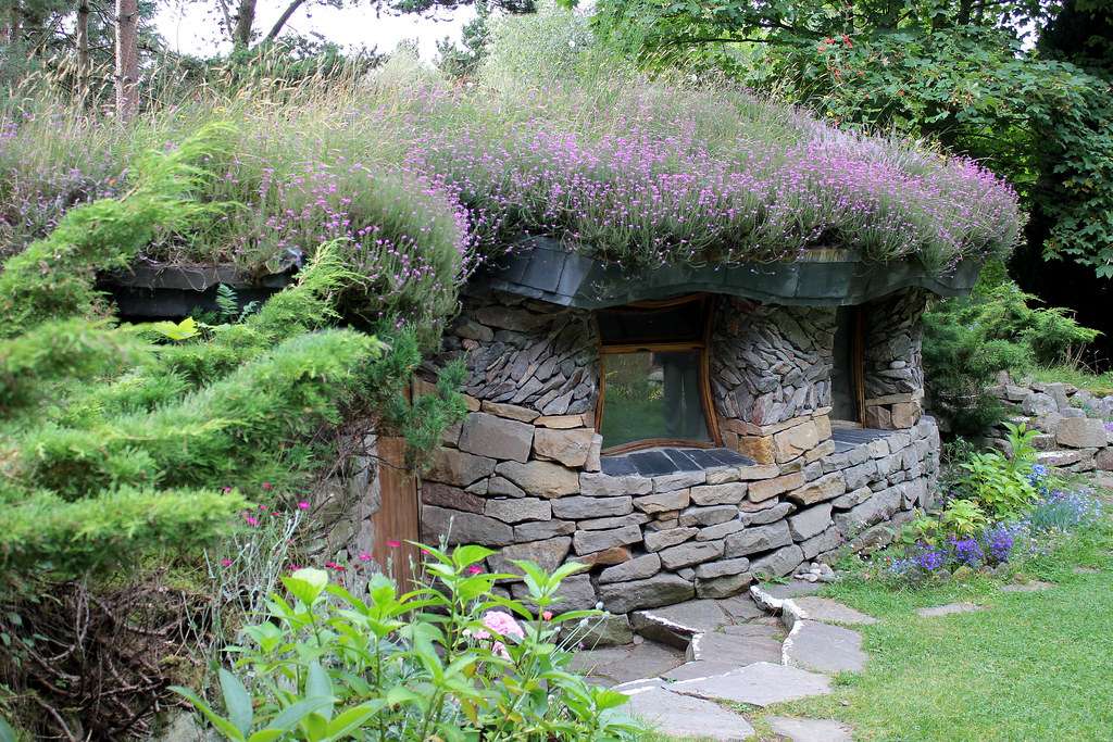 Findhorn Cottage Garden w Szkocji puzzle online