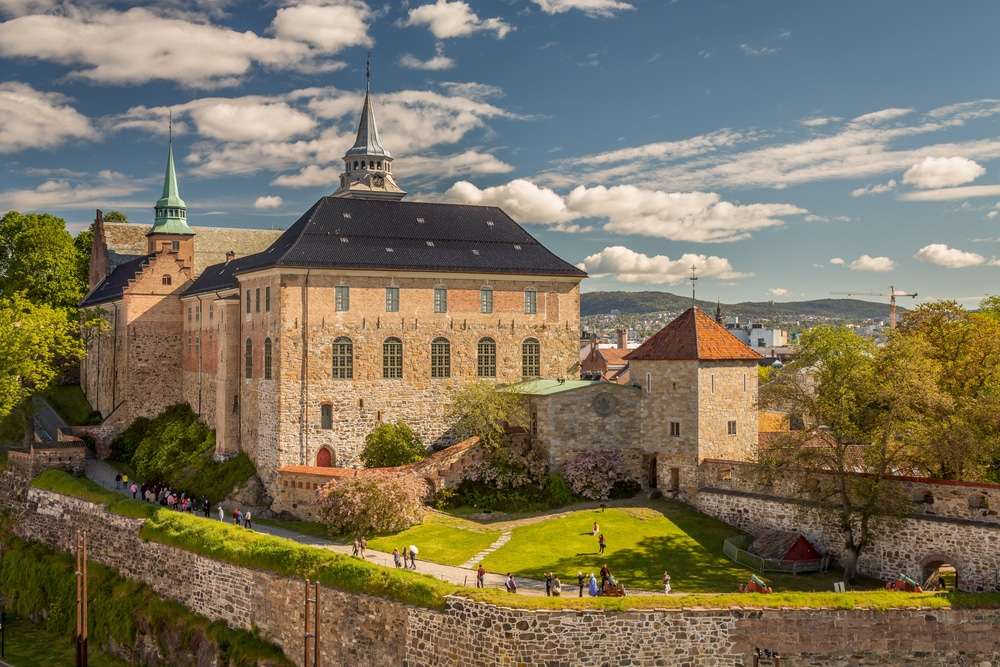 Twierdza Oslo Akershus Norwegia puzzle online