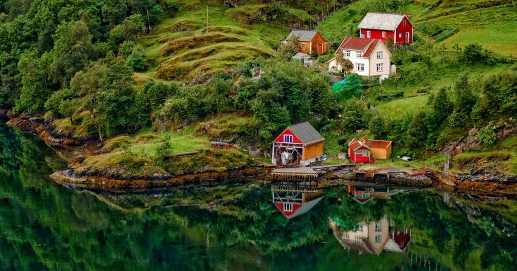 Drangedal în Norvegia puzzle