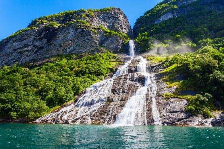 Geiranger Fjord Norway puzzle online