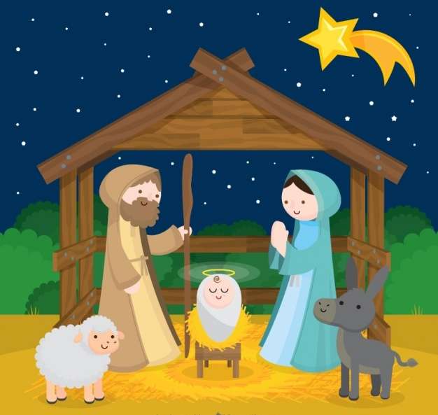 Quebra-cabeça Nascimento de Jesus quebra-cabeça