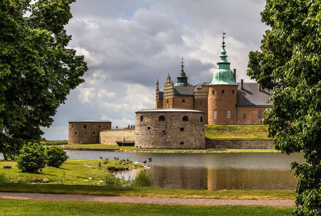 Zamek Kalmar w Szwecji puzzle online