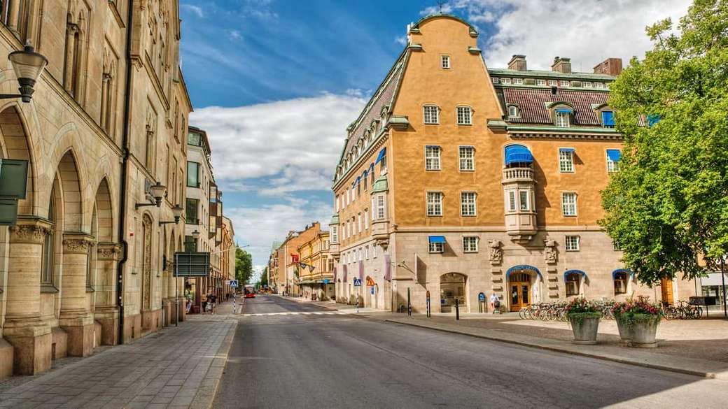 Miasto Linkoping w Szwecji puzzle online