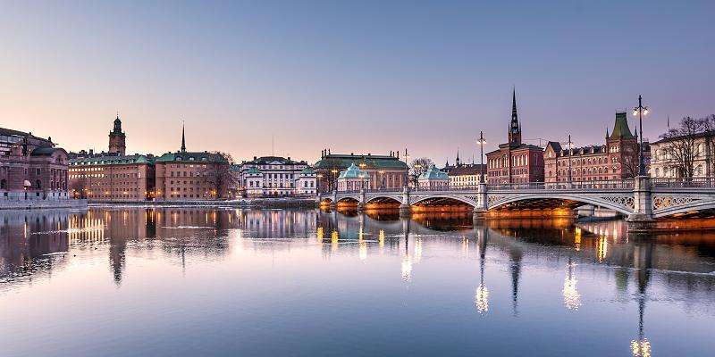Sztokholm stolica Szwecji puzzle online