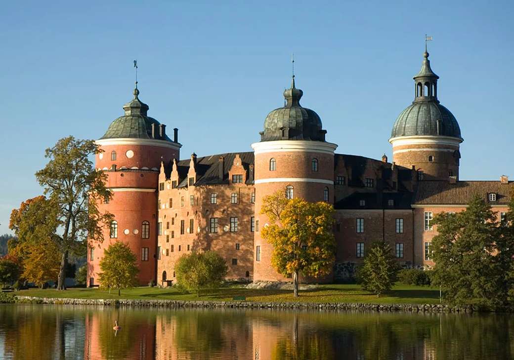 Zamek Gripsholm w Sztokholmie puzzle online