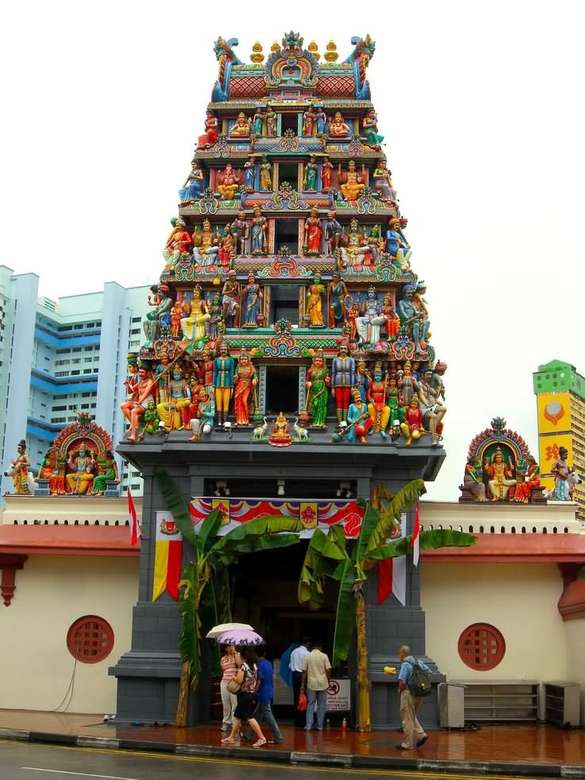 świątynia Mariamman ww singapurze puzzle online