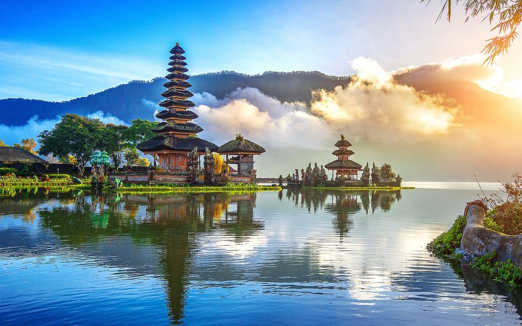 indonezja- świątynia puzzle online