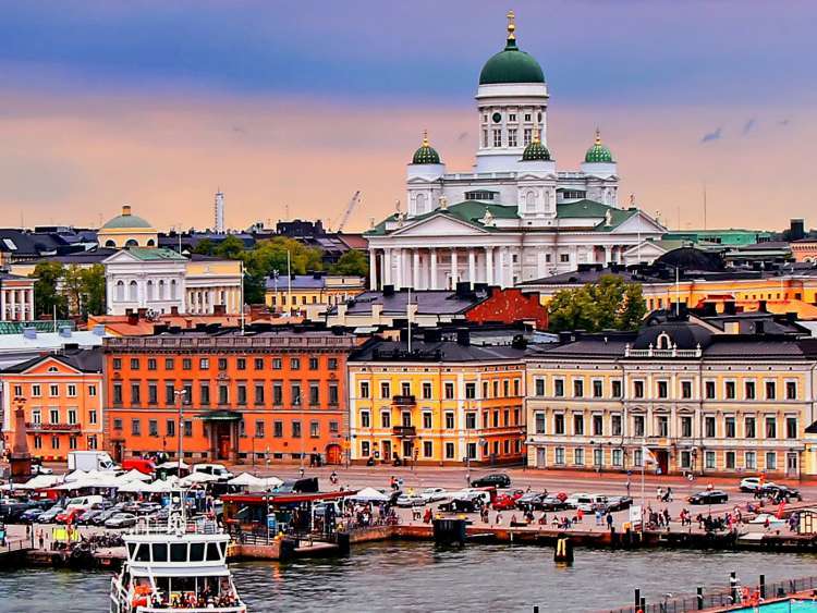 Helsinki gród Finlandia puzzle online