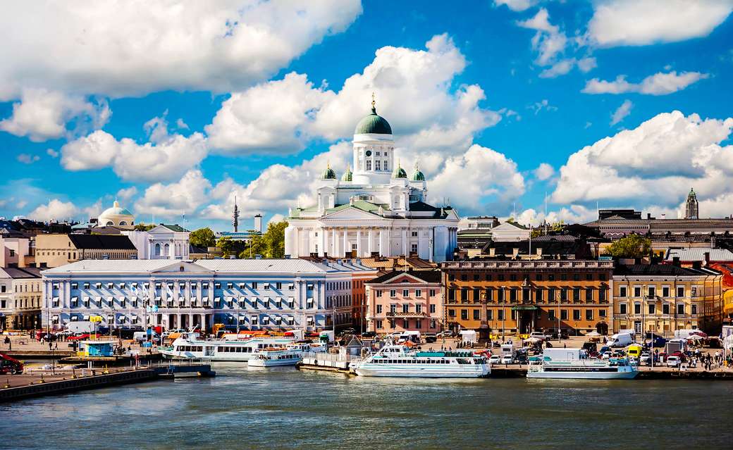 Helsinki gród Finlandia puzzle online