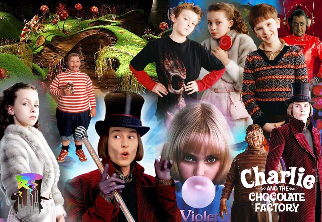 Charlie i fabryka czekolady - Puzzle! puzzle online
