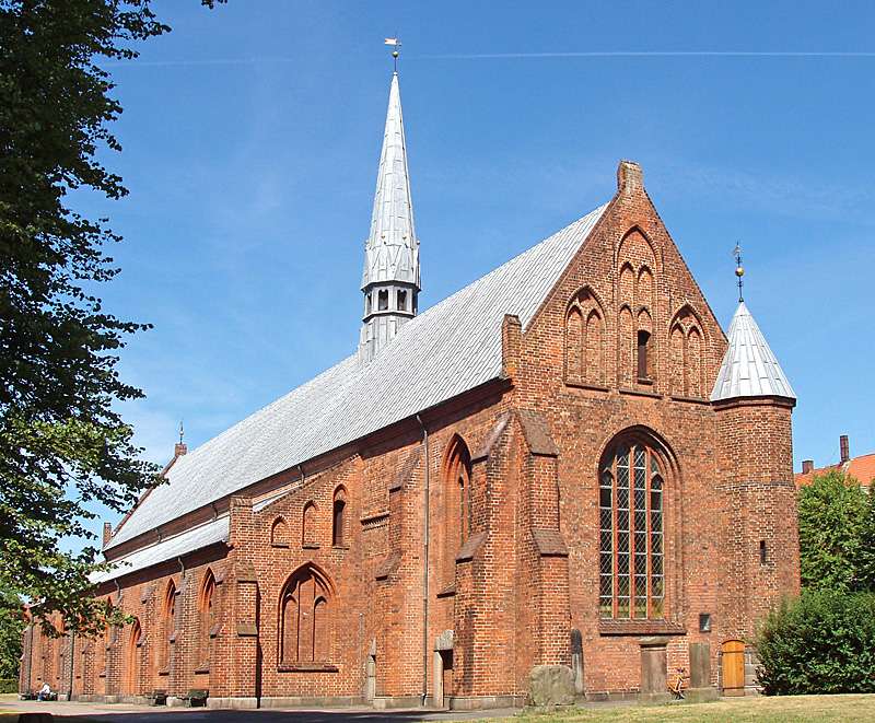 Kościół klasztorny Horsens Dania puzzle online