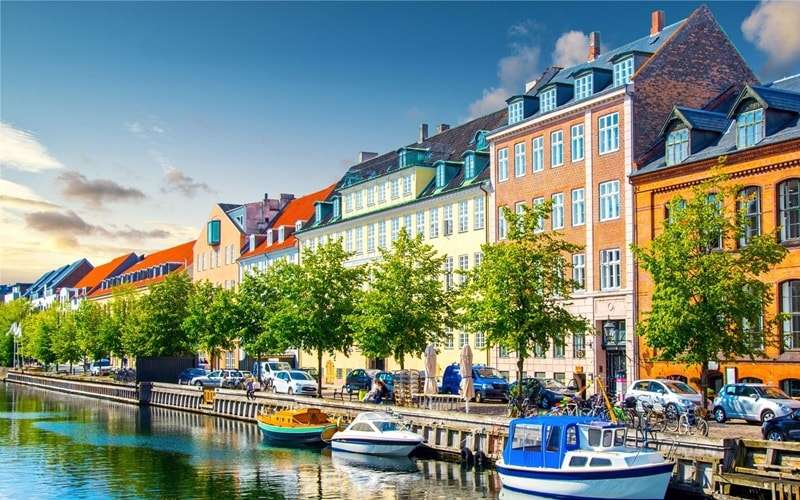Kopenhaga w Danii puzzle online