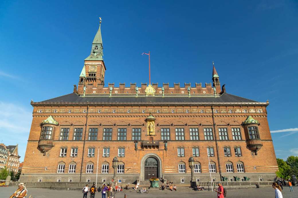 Ratusz w Kopenhadze, Dania puzzle online