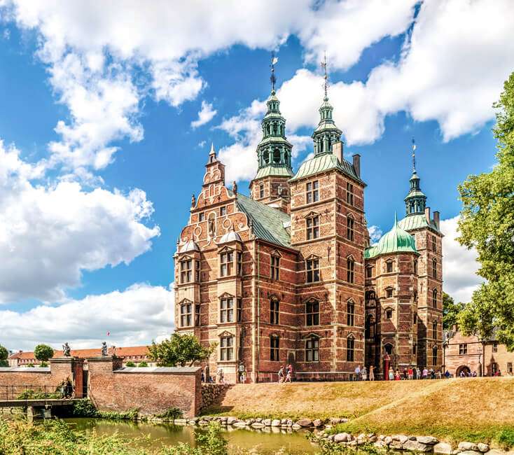 Kopenhaga Rosenborg Castle Dania puzzle online