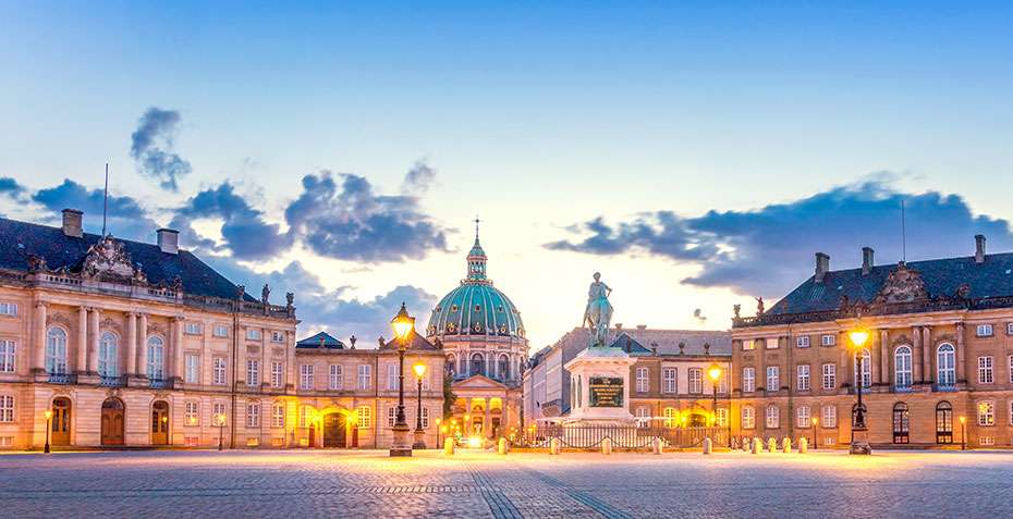 Pałac Amalienborg w Kopenhadze, Dania puzzle online