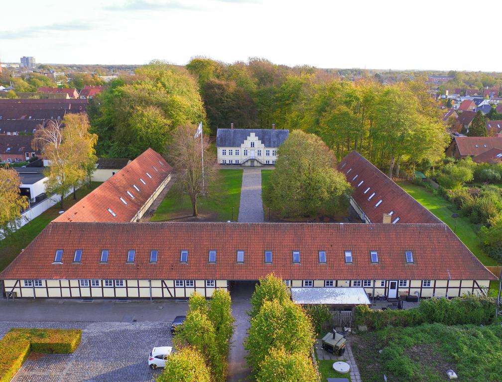 Miasto Odense w hostelu w Danii puzzle online