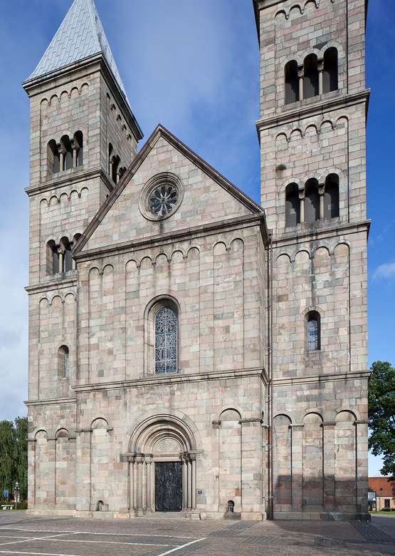 Miasto katedralne Viborg w Danii puzzle online