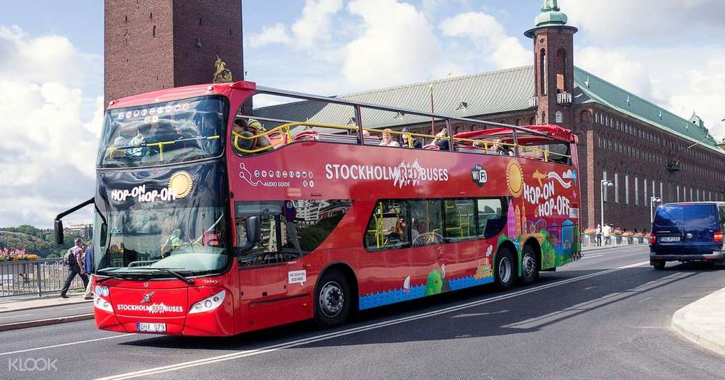 Stockholm Red Bus puzzle online