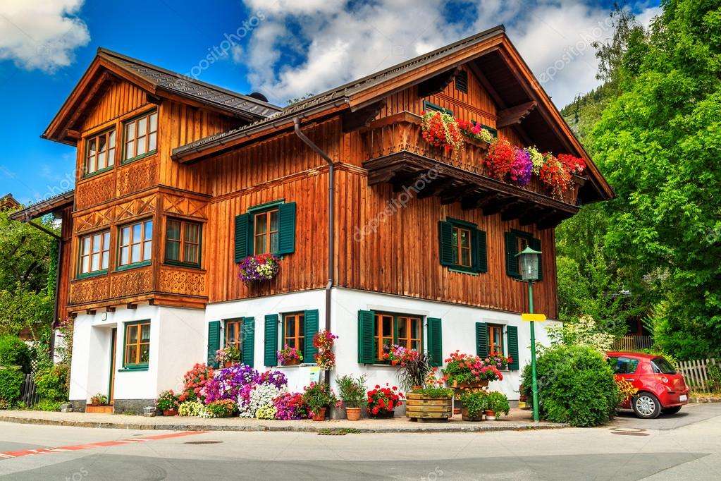 dom w austrii puzzle online