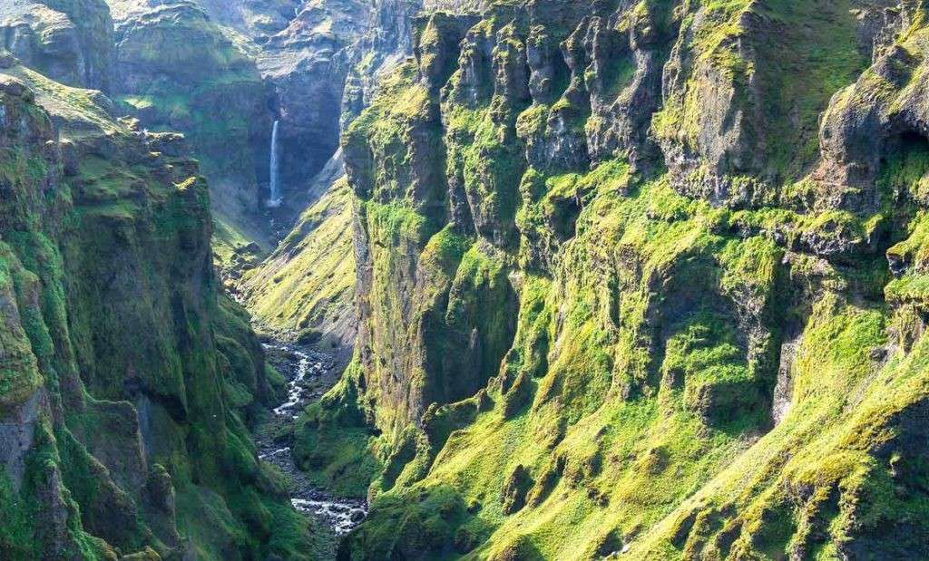 Unikalny krajobraz Islandii puzzle online