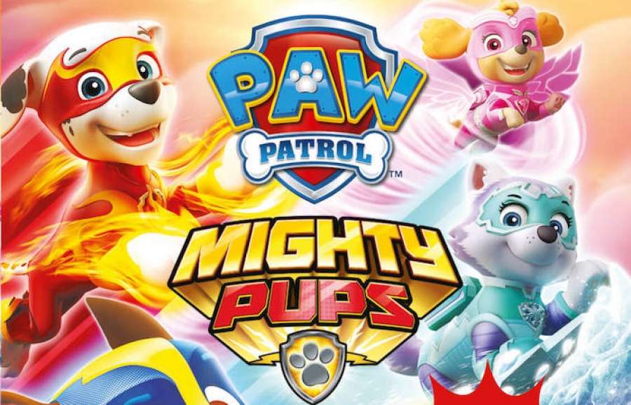 paw patrol potężne szczenięta patrol łap puzzle online