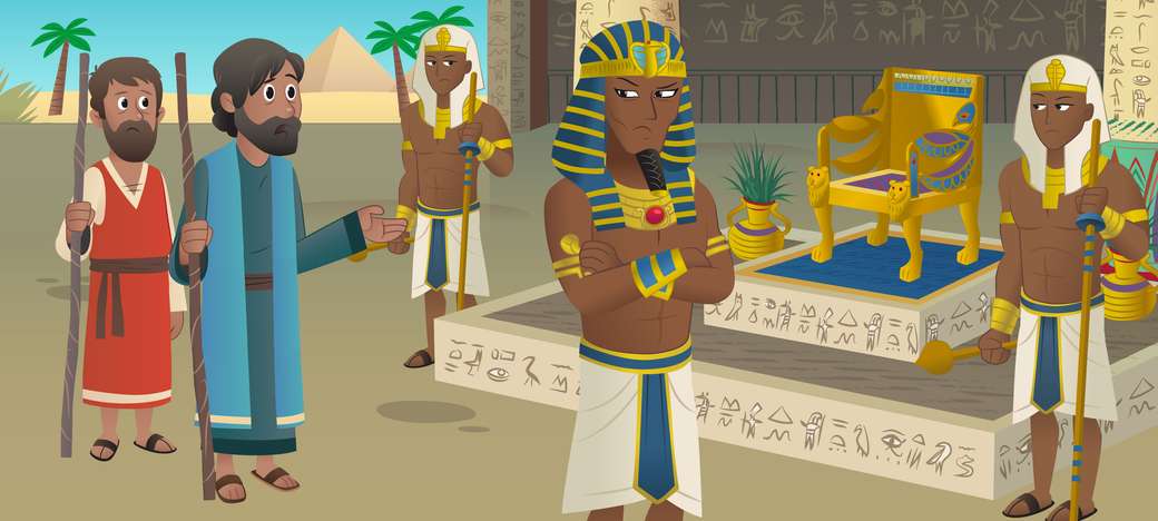 Mojżesz w Egipcie puzzle online