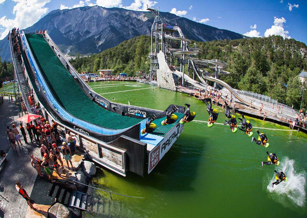 park wodny w austrii puzzle online