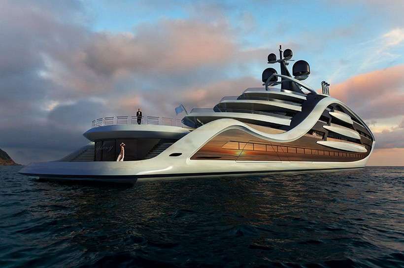 luksusowy jacht - Epifania Concep puzzle online
