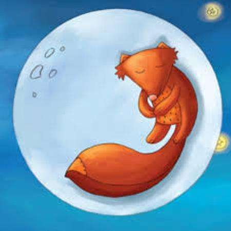 lis zakochany w księżycu puzzle online