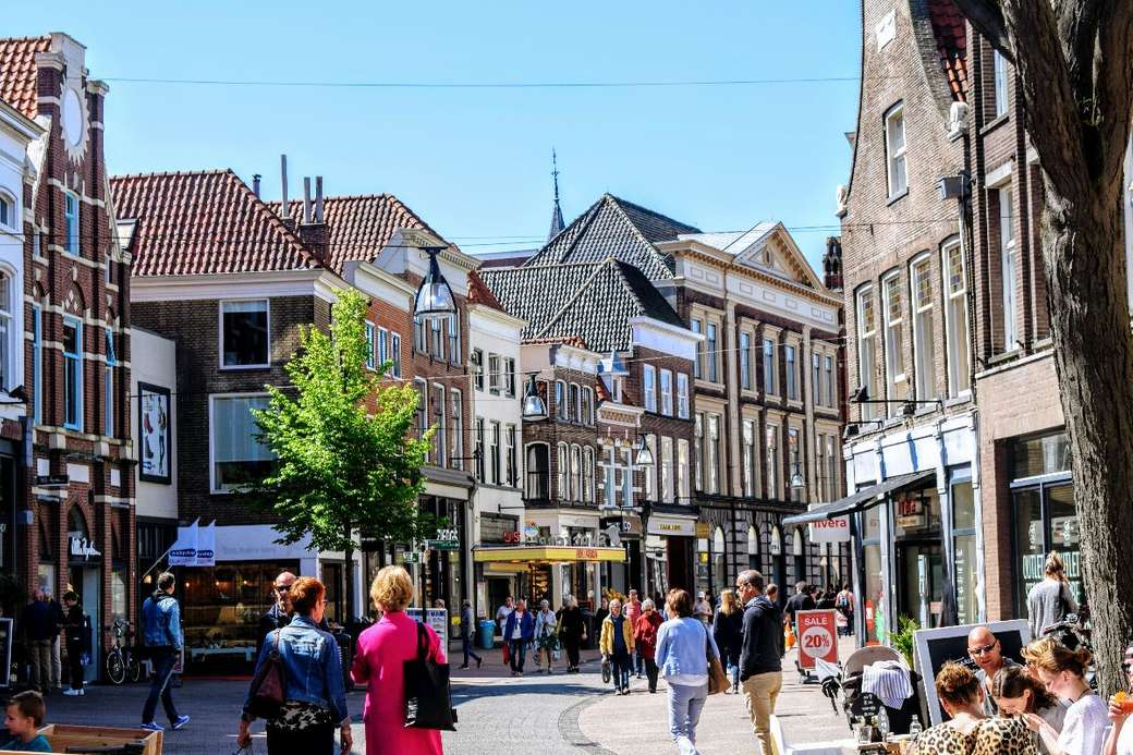 Miasto Zwolle w Holandii puzzle online