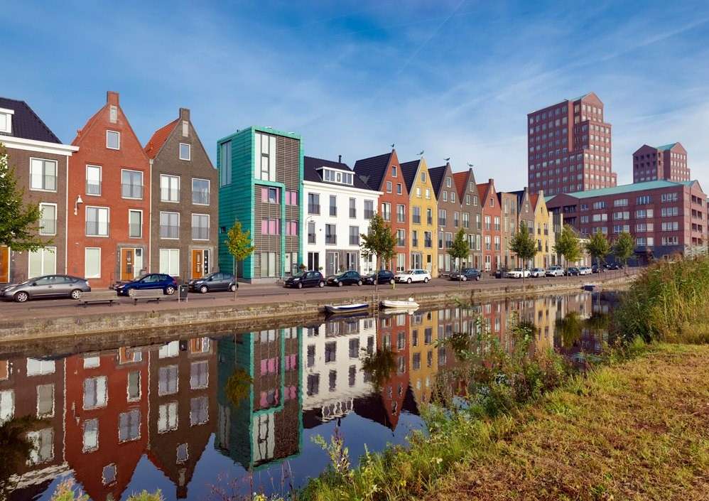 Miasto Amersfoort w Holandii puzzle online