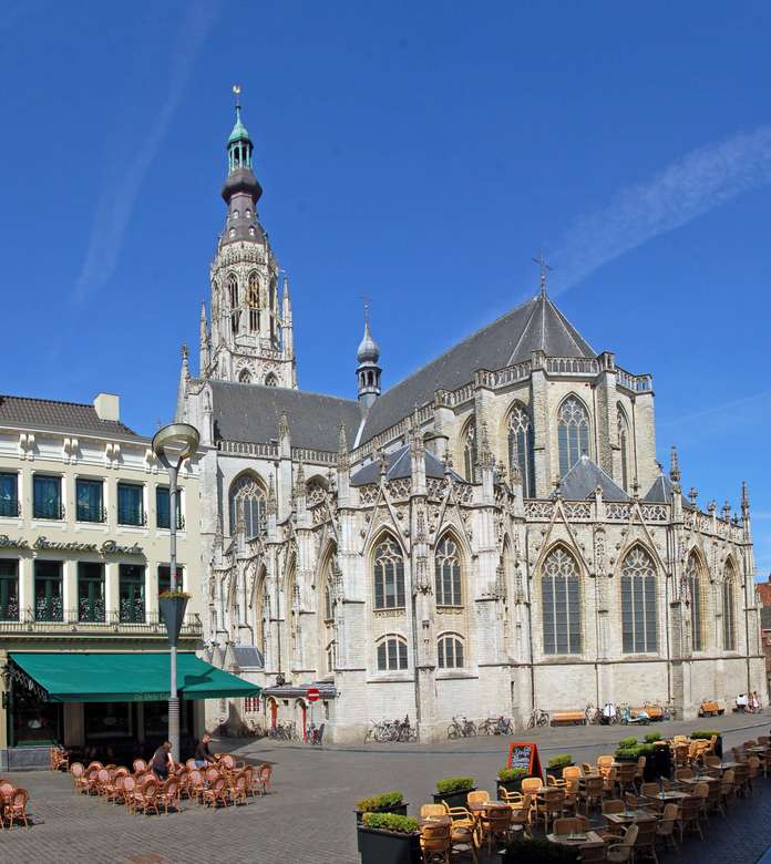 Breda Cathedral Holandia puzzle online