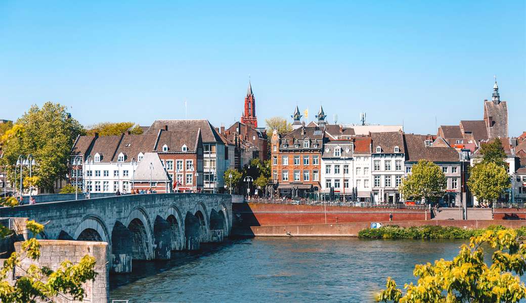 Miasto Maastricht w Holandii puzzle online