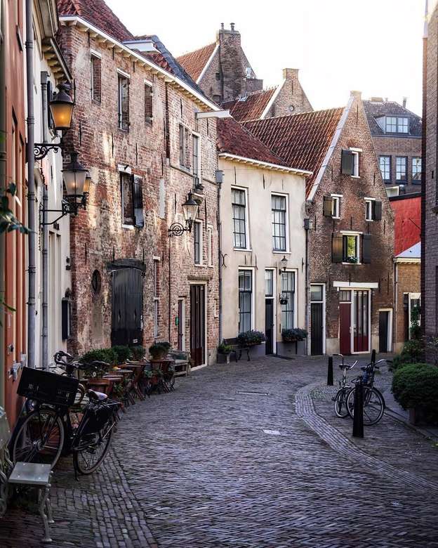 Miasto Deventer w Holandii puzzle online