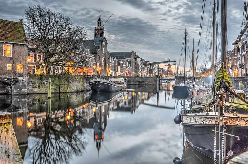 Miasto Rotterdam w Holandii puzzle online