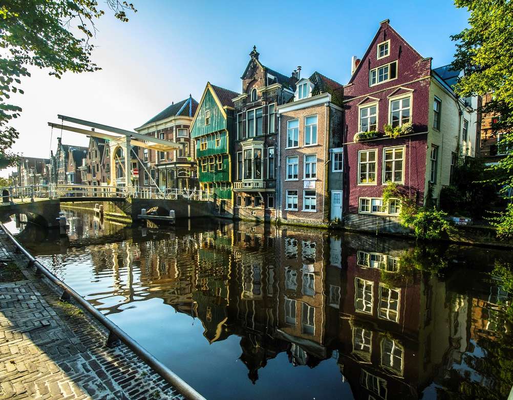 Miasto Alkmaar w Holandii puzzle online