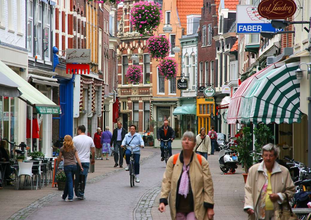 Miasto Haarlem w Holandii puzzle online