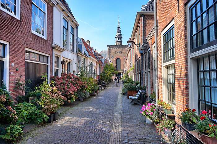 Miasto Haarlem w Holandii puzzle online