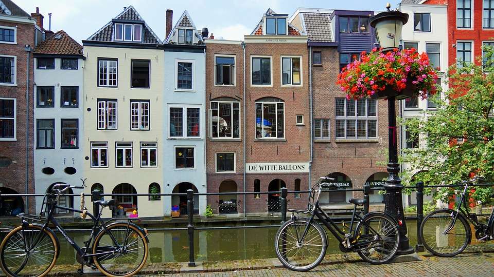 Miasto Utrecht w Holandii puzzle online