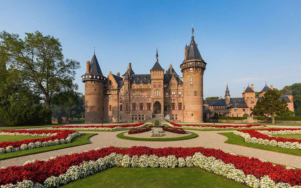 Zamek w Utrechcie w Holandii puzzle online