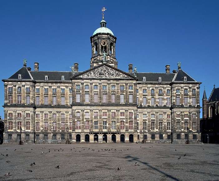Amsterdam Royal Palace Holandia puzzle online