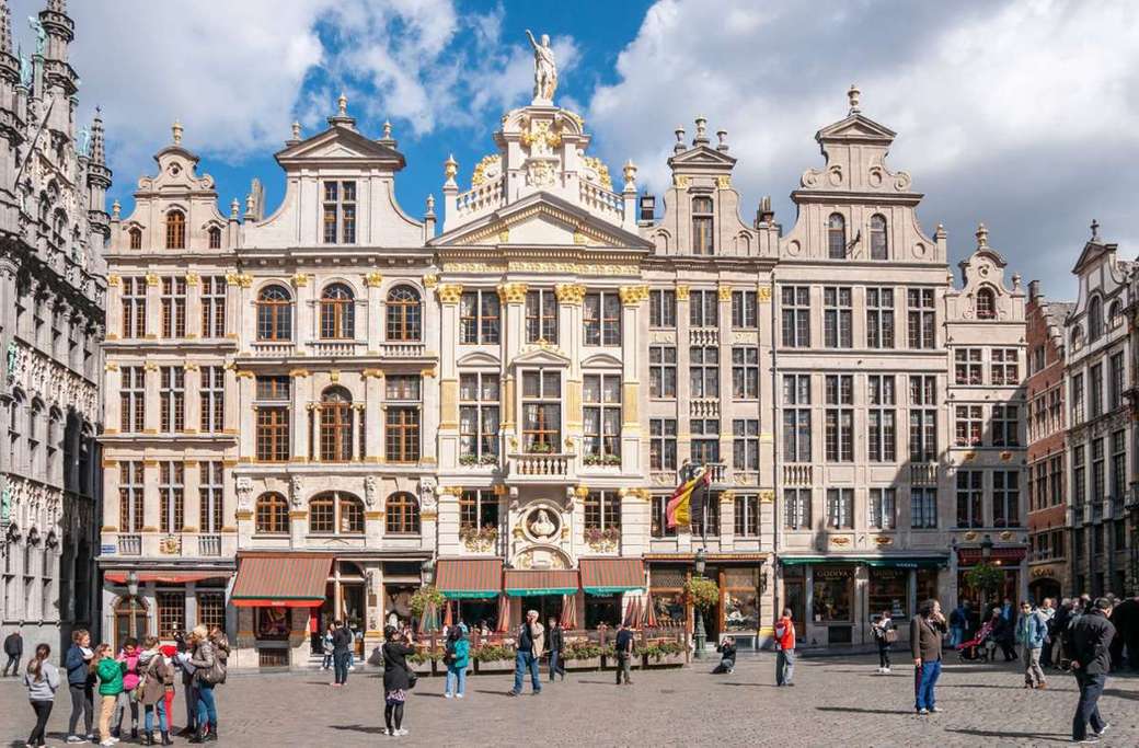 Historyczne budynki w Brukseli puzzle online