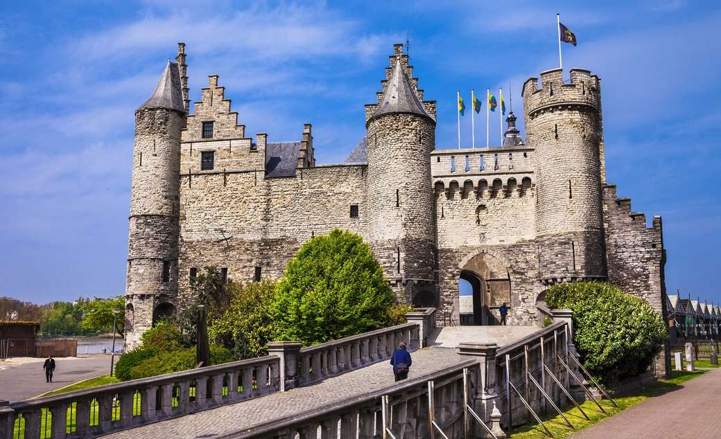 Steen Castle Antwerpia puzzle online