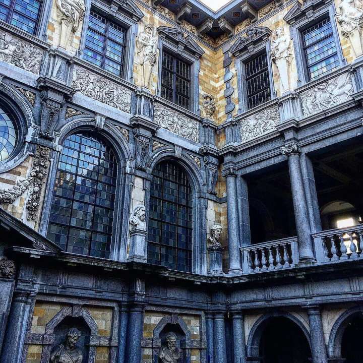 Dom Rubensa w Antwerpii w Belgii puzzle online